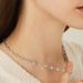 Women's Jewelry Love Chain Necklace Light Luxury Niche Design High End Fashion Temperament Clavicle Chain_ipsvogv.com