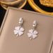 Lucky Grass Pendant With Niche Design, High-end Titanium Steel Necklace That Does Not Fade, 2023 Spring New Item_ipsvogv.com