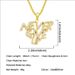 New hip-hop full diamond splicing three-layer letter necklace accessories trendy men's fashion pendant_ipsvogv.com