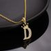 New Fashion Zircon Crown English Letter Pendant Simple Fashion Ladies Necklace Necklace_ipsvogv.com