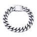 Four-Sided Polished Hip-Hop Titanium Bracelet Men's Simple Stainless Steel Jewelry Cuban Chain Accessories_ipsvogv.com