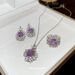 Square Zircon Pendant Set With French Advanced Sense Collar Chain Fashionable, Light Luxury Design Sense, Heavy Industry_ipsvogv.com