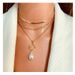 Necklaces Personalized Special Shaped Pearl Pendant Clavicle Chain Multi Layer Necklace For Women_ipsvogv.com