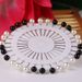 New Simple Pearl Long Pin Muslim Scarf Buckle Silk Scarf Buckle Pin Multi Color_ipsvogv.com