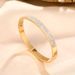 Light Luxury Fashionable Titanium Steel Bracelet Set In Three Rows For Women, With High-end Feel And A Starry Sky That_ipsvogv.com