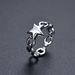 Unisex Ring Female Korean Version Of Simple Chain Open Ring Net Celebrity Fashion Personality Retro Style Jewelry_ipsvogv.com