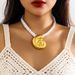 Jewelry Ocean Party Exaggerated Holiday Beach Sea Star Pendant Necklace_ipsvogv.com