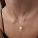 Hot Selling Light Luxury Fashion High End Key Pendant Necklace For Women Design Brass Real Gold Electroplated Necklace_ipsvogv.com