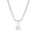 Women's Jewelry Water Drop Mirror Necklace Light Luxury Niche Design High End Sense Versatile Fashion Clavicle Necklace For Girlfriend_ipsvogv.com