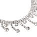 Hot Selling Fashion Diamond Tassel Neck Chain Niche Design Sense Light Luxury Rhinestone Women Necklace choker_ipsvogv.com