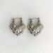 Hot Selling Real Gold Electroplated Titanium Steel Vintage Polished Cloud Gold And Silver Earrings_ipsvogv.com