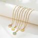Hot Selling New Simple Necklace Cross Heart Star Moon Oil Drop Pendant Necklace Ladies Necklace_ipsvogv.com
