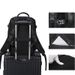 Large capacity men's and women's travel and leisure backpack 15.6 inch computer backpack USB independent shoe compartment waterproof_ipsvogv.com