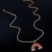 INS Diamond-encrusted Rainbow Necklace Women's Simple Niche Elegant Cloud Image Clavicle Chain Pendant Jewelry_ipsvogv.com