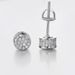 Light luxury full diamond threaded for men with micro inlaid zircon color separation earrings, trendy earrings_ipsvogv.com