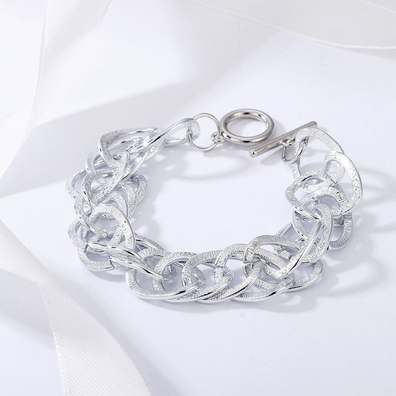 Retro Multi-layer Mixed Color Hollow Bracelet_ipsvogv.com