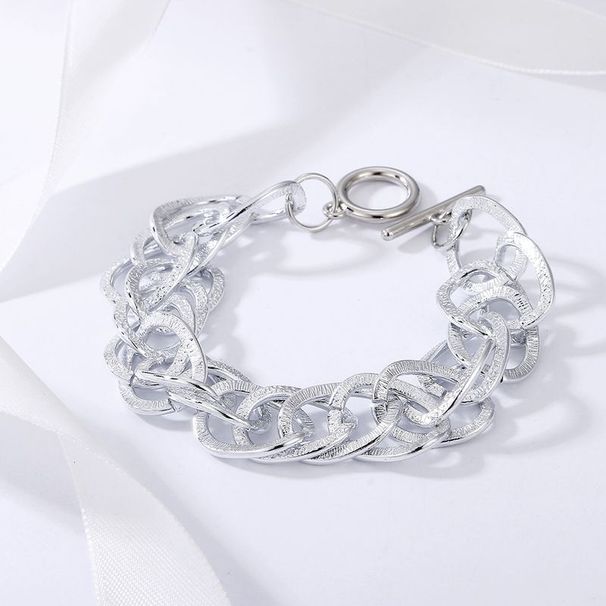 Retro Multi-layer Mixed Color Hollow Bracelet_ipsvogv.com