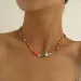 Chains 2023 Summer Boho Colorful Pearl Resin Seeds Beads Handmade Collar Clavicle Choker Necklaces For Women Jewelry_ipsvogv.com