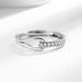 Japanese Korean Light Luxury Style, High-end Feeling, Full Diamond Opening Design, Horseshoe Zircon Ring, Personalized_ipsvogv.com