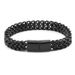 Men's Jewelry High End Style Domineering And Fashionable Double Piece Polished Bracelet Does Not Fade K Gold Plated Titanium Steel Jewelry_ipsvogv.com