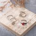 New Personalized Charge Number Drip Oil Bass Instrument Design 3-piece Set Ring_ipsvogv.com