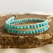 Bohemian Tiger Eye Stone Natural Stone Leather Rope Braided Bracelet Adjustable Simple All Match Couple Bracelet_ipsvogv.com