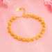 New Minimalist Frosted Solid Couple Bracelet Imitating 3D Hard Sand Gold For Men And Women_ipsvogv.com