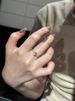 Same Style Rattan Purple Zircon For Women, Light Luxury, Niche, Versatile Design, Index Finger Ring, Fashionable And_ipsvogv.com