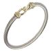 Jewelry & Accessories New Retro Stainless Steel C Shaped Open Bracelet Titanium Steel Ladies Wire Twisted Rope Fish Hook Simple Bracelet_ipsvogv.com