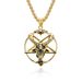 Retro Style Satan Goat Pentagram Titanium Steel Personality Trend Wear Necklace Pendant_ipsvogv.com
