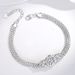 Silver Moissanite Bracelet For Women Personality All Match Cake Bracelet Fashionable Bracelet_ipsvogv.com