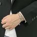 Hip Hop Cool Wind Double Layer Wrapped Layered Bracelet Men's Instagram, Unique Design High End, Versatile Splicing_ipsvogv.com