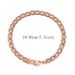 Men's And Women's Pure Copper Adjustable Cuban Bracelet Ring Lobster Buckle_ipsvogv.com