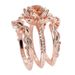 Sanjie New Winter Three Piece Set Women's Ring Rose Inlaid Zircon Jewelry_ipsvogv.com