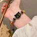 Dopamine Ceramic Cat Girl Summer 2024 New Colorful Rope Bracelet_ipsvogv.com