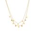 Fashion new gold plated double stainless steel chain Eye star pendant accessory accessory necklace_ipsvogv.com