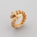 Inlaid With Full Diamond Zircon Spring, Duoduo Snake Ring, Fashionable, Simple And Personalized Opening Women's Ring_ipsvogv.com