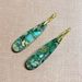 Bohemian Geometric Pattern Emperor Pine Pendant Women's Earrings Ethnic Style Creative Earrings_ipsvogv.com