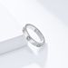 Light luxury style love diamond titanium steel ring for women K gold fashion design pinky ring_ipsvogv.com