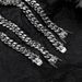 Men's Jewelry Stainless Steel Cuban Chain Dragon Head Buckle Round Grinding Encryption Stainless Steel Necklace Personality All Match Accessories_ipsvogv.com