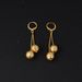 Xiyin Two-piece Fashionable Charm Ball Set Gold Beads Dubai Necklace Women's Earrings_ipsvogv.com