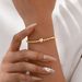 Women's Jewelry Set Fashion Stainless Steel Plain Round Bead Bracelet Copper Material Heart Zircon Simple Hand Jewelry_ipsvogv.com