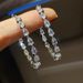 Cao Shi's Fashionable Unique With A Large Water Droplet Shape And Luxurious Female Earrings_ipsvogv.com