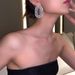 Women's Jewelry Fashion Full Diamond Oval Earrings Light Luxury High End Design S925 Silver Needle Temperament Earrings Inlaid With Diamonds_ipsvogv.com