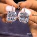 Cao Shi's New Style Are Magnificent And Versatile Square Zircon For Women's Earrings_ipsvogv.com