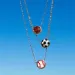Designer Kendras Scotts Neclace Jewelry Chain Female Football Basketball Baseball KS Resin Round Coin Necklace_ipsvogv.com