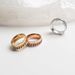 Rotating Roman Numerals, Cuban Chain, Titanium Steel Ring, Female Ins, Personalized Jewelry, Hip-hop Couple, Index_ipsvogv.com