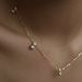 Real Gold Electroplated Micro Inlaid Zircon Pendant Necklace Jewelry Set_ipsvogv.com