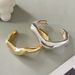 braclet Exaggerated Ins Heavy Metal Smooth Bracelet Geometric Design Personality Wide Bracelet_ipsvogv.com