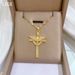 】 Wings 【 Cross Light Luxury Charm Gorgeous Full Diamond Necklace Women's Versatile Clavicle Titanium Steel Chain 【 】_ipsvogv.com